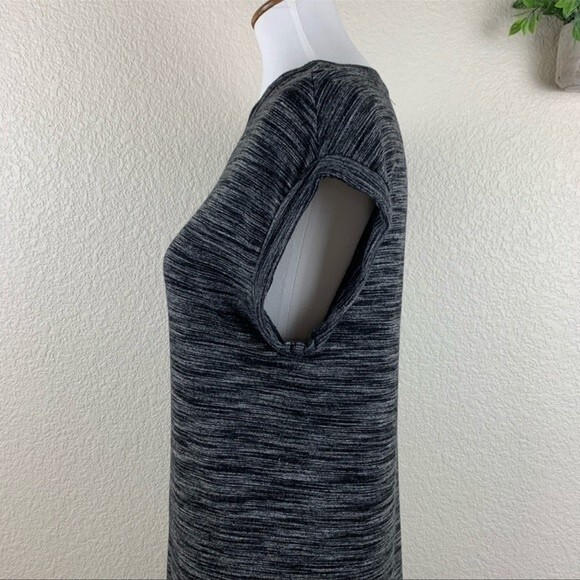 Cloth & Stone Marled Dress Melange Jersey Gray Size Small - Picture 6 of 12